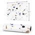 White Terrazzo Gaming Mouse Pad