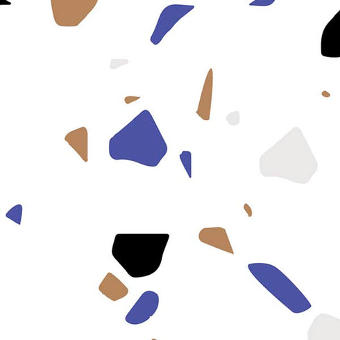 White Terrazzo Moto E5 Play Skin