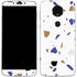 White Terrazzo Moto E5 Plus Skin