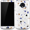 White Terrazzo Moto G6 Skin