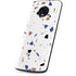 White Terrazzo Moto G6 Skin