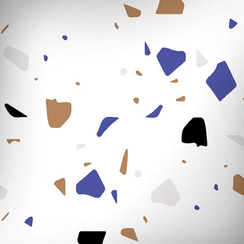 White Terrazzo Moto G6 Skin