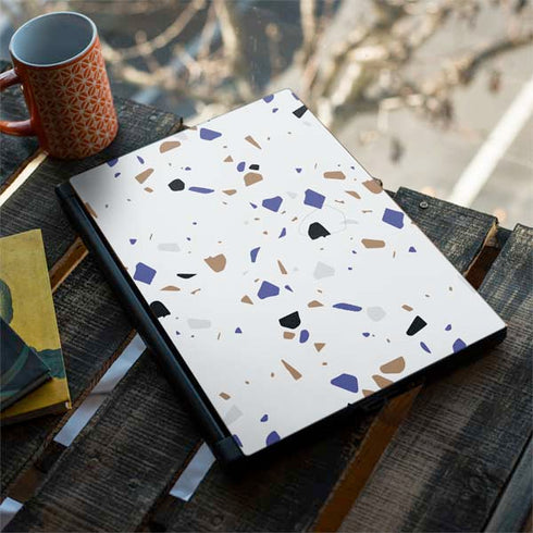 White Terrazzo MSI GS65 Stealth Laptop Skin
