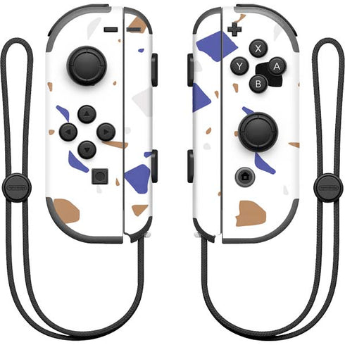 White Terrazzo Nintendo Joy-Con (L/R) Controller Skin