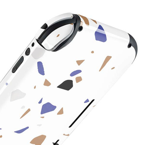 White Terrazzo Nintendo Switch Lite Skin