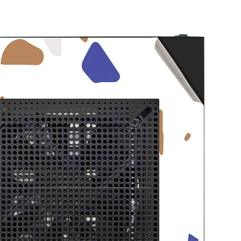 White Terrazzo NZXT H510 Compact ATX Mid-Tower Case Skin