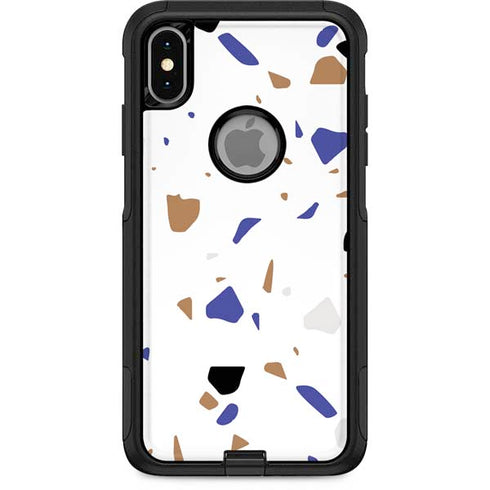 White Terrazzo Otterbox Commuter iPhone Skin