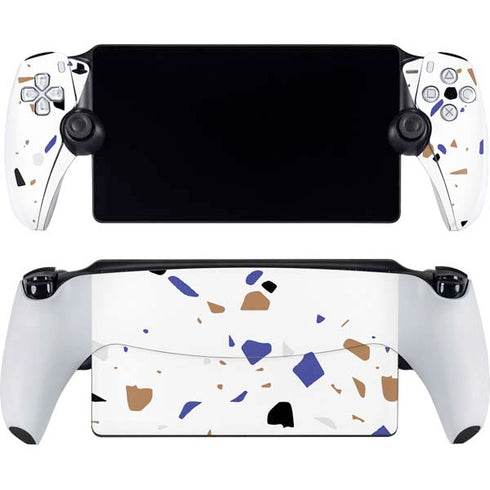 White Terrazzo PlayStation Portal Remote Player Skin