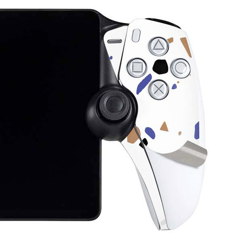 White Terrazzo PlayStation Portal Remote Player Skin