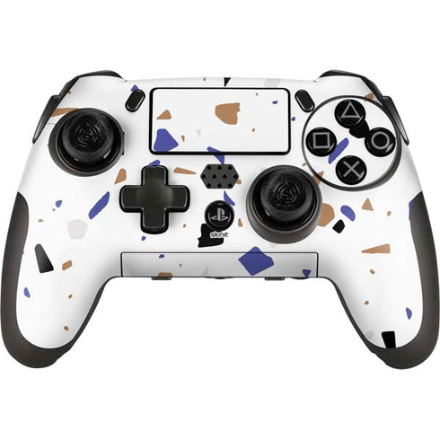White Terrazzo PlayStation Scuf Vantage 2 Controller Skin