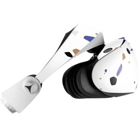 White Terrazzo PlayStation VR2 Skin