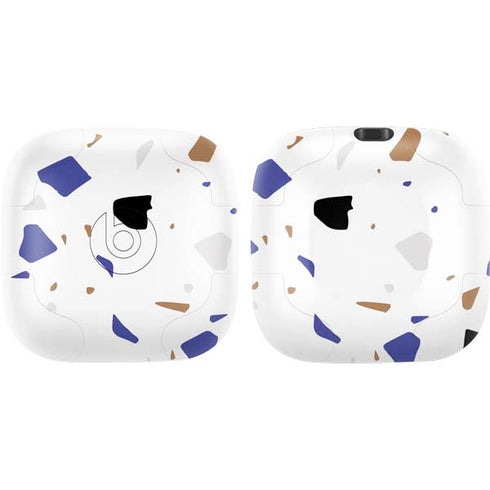White Terrazzo PowerBeats Pro Skin