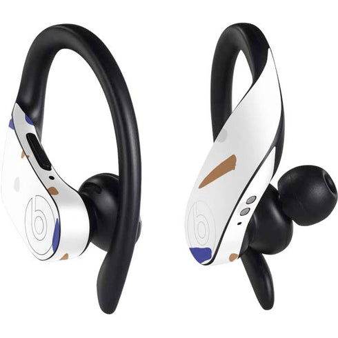 White Terrazzo PowerBeats Pro Skin