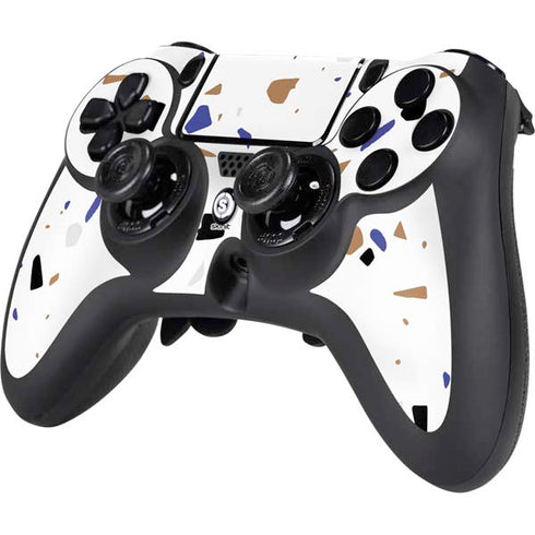 White Terrazzo PS4/PC SCUF Impact Controller Skin