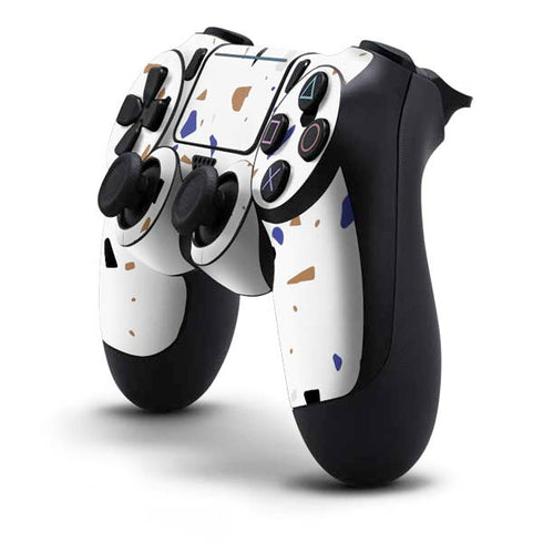 White Terrazzo PS4 Pro/Slim Controller Skin