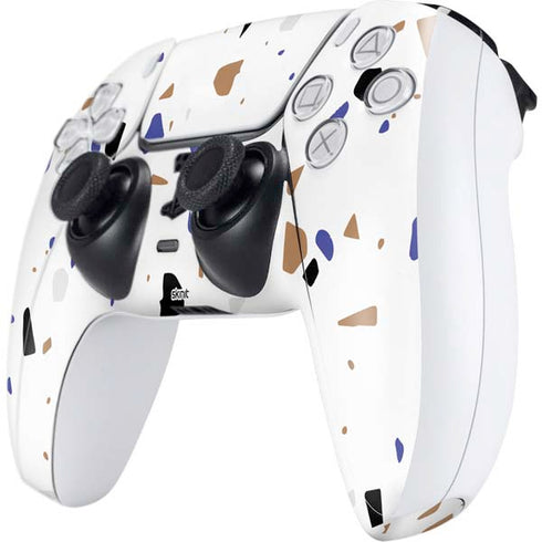 White Terrazzo PS5 Controller Skin
