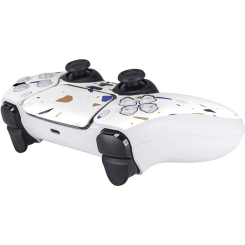 White Terrazzo PS5 Controller Skin