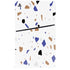 White Terrazzo PS5 Slim Disk Console Skin