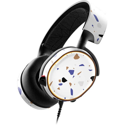 White Terrazzo SteelSeries Arctis 5 Skin