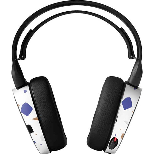 White Terrazzo SteelSeries Arctis 5 Skin