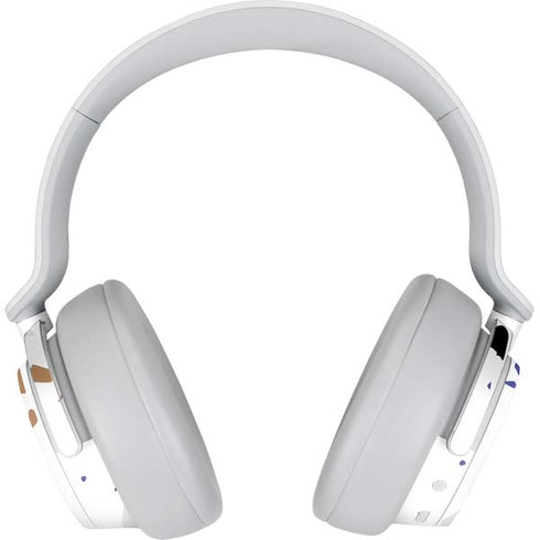 White Terrazzo Surface Headphones Skin