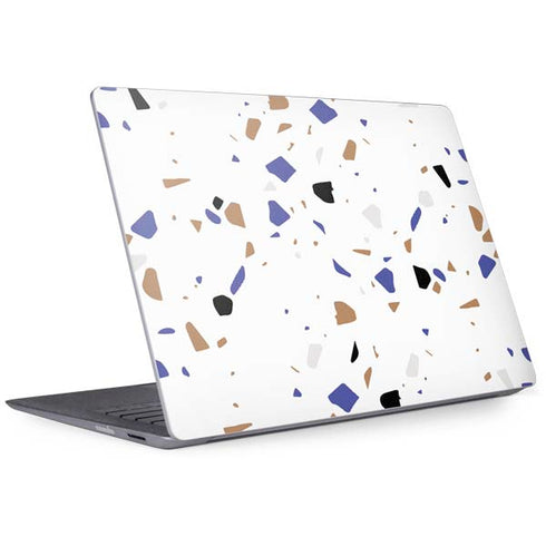 White Terrazzo Surface Laptop 2 Skin