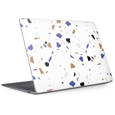 White Terrazzo Surface Laptop 3 13.5in Skin