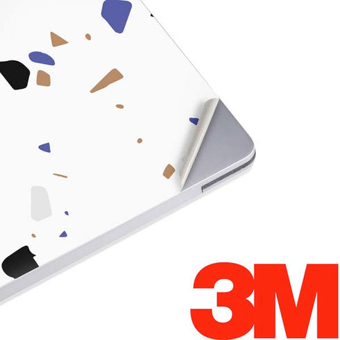 White Terrazzo Surface Laptop 3 13.5in Skin