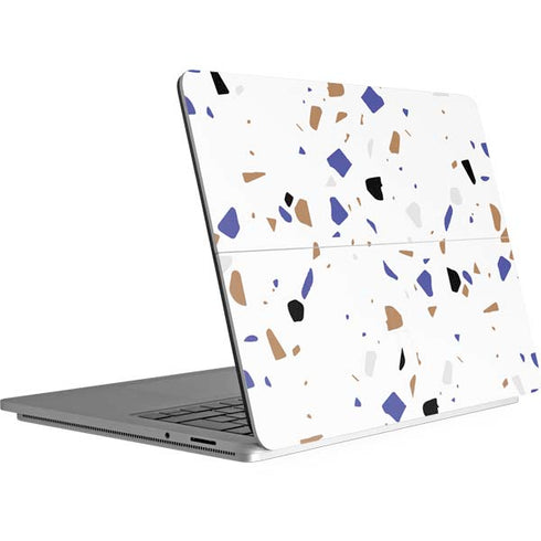 White Terrazzo Surface Laptop Studio Skin