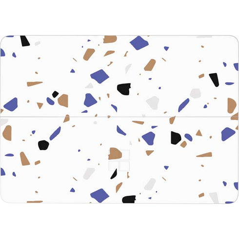 White Terrazzo Surface Laptop Studio Skin