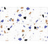 White Terrazzo Surface Laptop Studio Skin