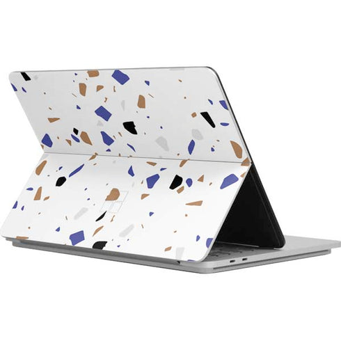 White Terrazzo Surface Laptop Studio Skin