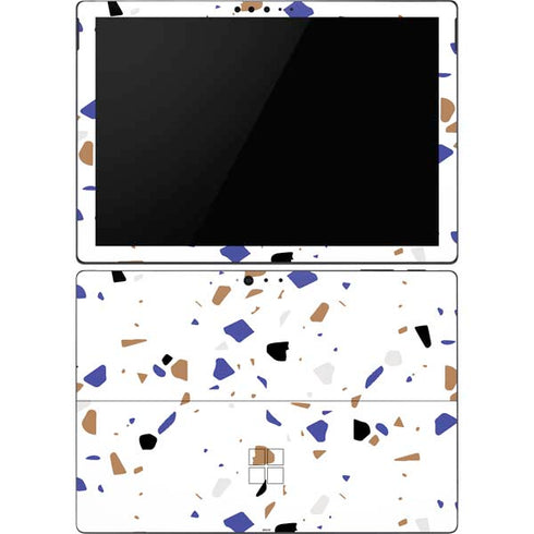 White Terrazzo Surface Pro 6 Skin