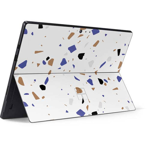 White Terrazzo Surface Pro 6 Skin