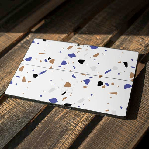 White Terrazzo Surface Pro 6 Skin