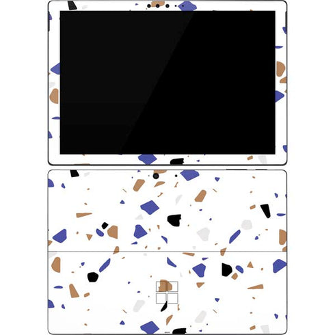 White Terrazzo Surface Pro 7 Skin