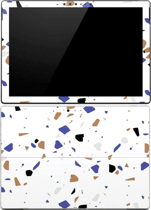 White Terrazzo Surface Pro (2017) Skin