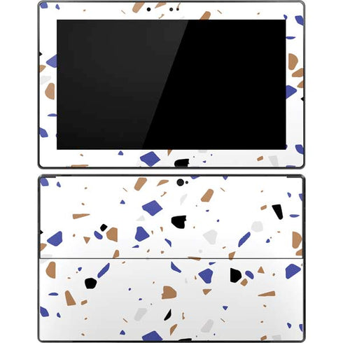 White Terrazzo Surface Pro Tablet Skin