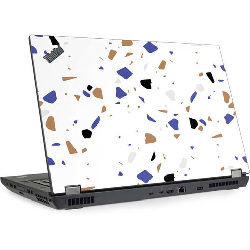 White Terrazzo Lenovo ThinkPad Skin