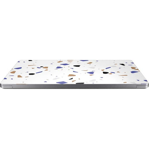 White Terrazzo Universal Laptop 16.6in (13.4 x 9.7in) Skin