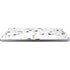 White Terrazzo Universal Laptop 17in (13.8 x 10in) Skin
