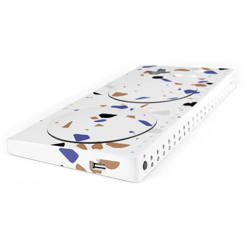 White Terrazzo Xbox Adaptive Controller Skin