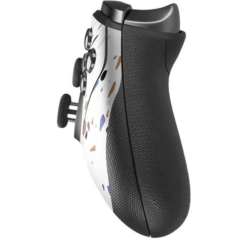 White Terrazzo Xbox Elite Wireless Controller Series 2 Skin