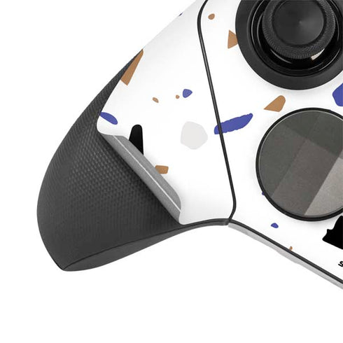 White Terrazzo Xbox Elite Wireless Controller Series 2 Skin