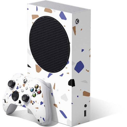 White Terrazzo Xbox Series S Bundle Skin