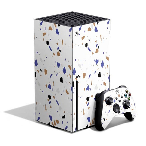 White Terrazzo Xbox Series X Bundle Skin