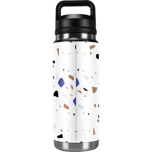 White Terrazzo YETI Rambler 26oz Bottle Skin