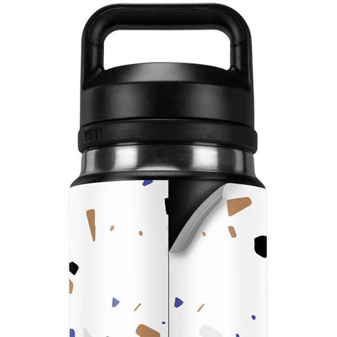 White Terrazzo YETI Rambler 26oz Bottle Skin