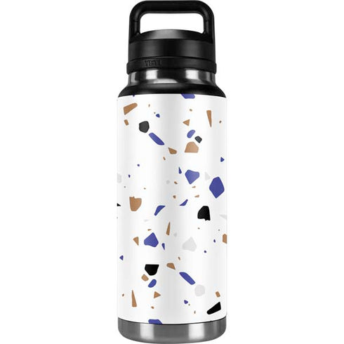 White Terrazzo YETI Rambler 36oz Bottle Skin