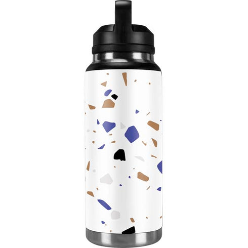 White Terrazzo YETI Rambler 36oz Bottle Skin
